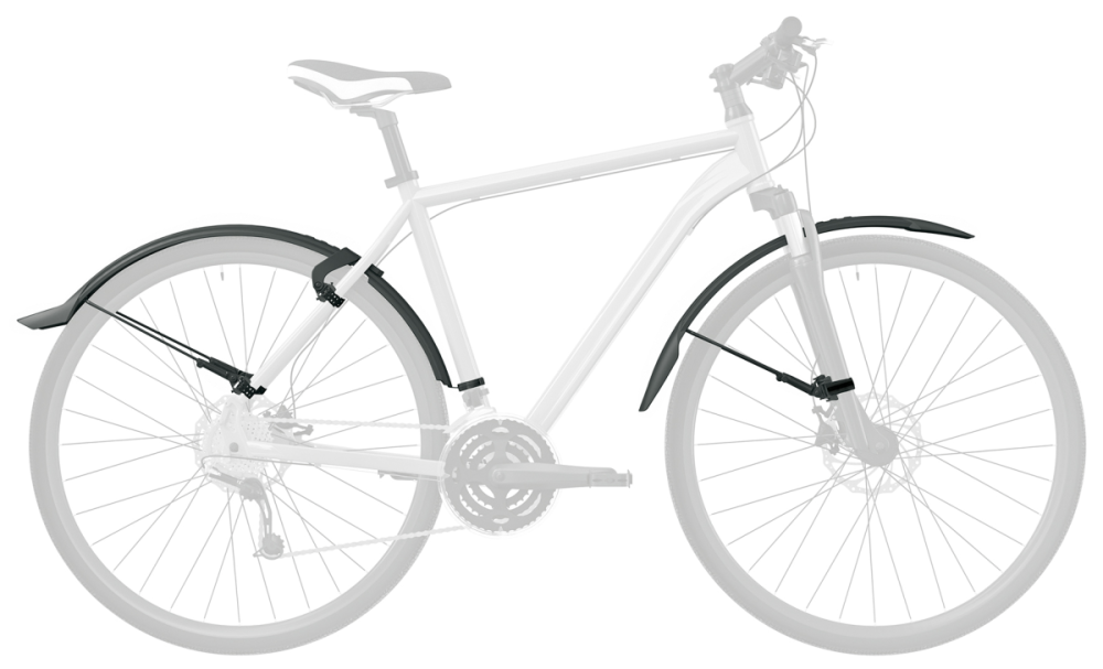 SKS Steckschutzblech-Set 26" - 27.5" Veloflexx 65 inkl. Befestigungsmaterial