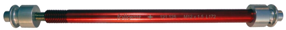 FollowMe Steckachs-Aufnahmeadapter M12x1 Länge 183mm