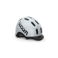 Woom READY Kinderhelm S 50-53 cm hellgrau matt