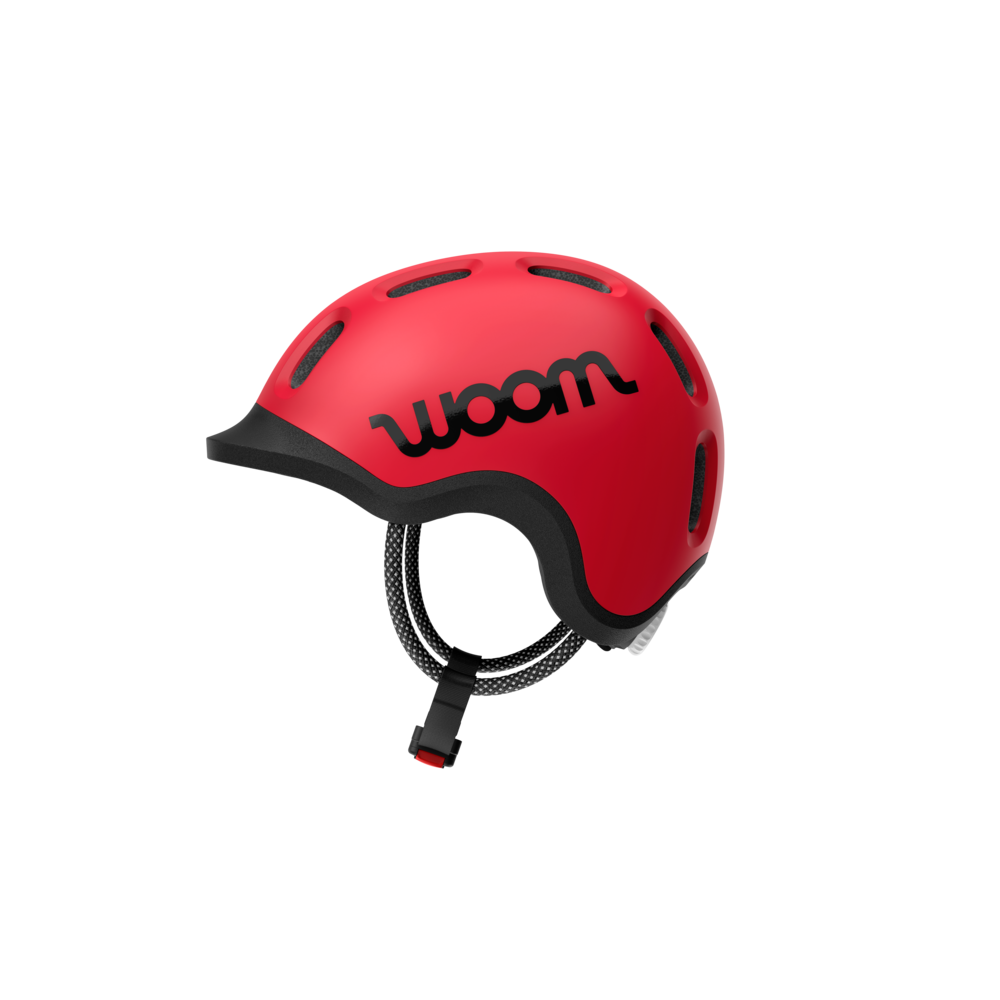 Woom READY Kinderhelm S 50-53 cm rot matt