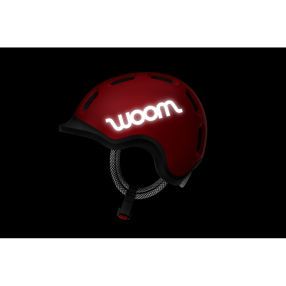 Woom READY Kinderhelm S 50-53 cm rot matt