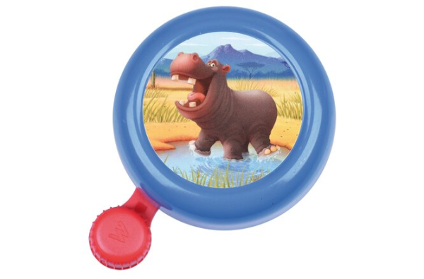 Widek Kinderglocke Animal Kingdom Stahl lackiert in blau