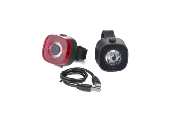 Woom woom BEAM Fahrradlichter LED Set wiederaufladbar