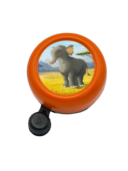 Widek Kinderglocke Ø15-22mm Animal Elefant orange
