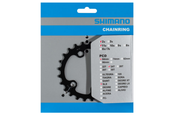 Shimano Kettenblatt SLX FC-M7000 24 Zähne BB