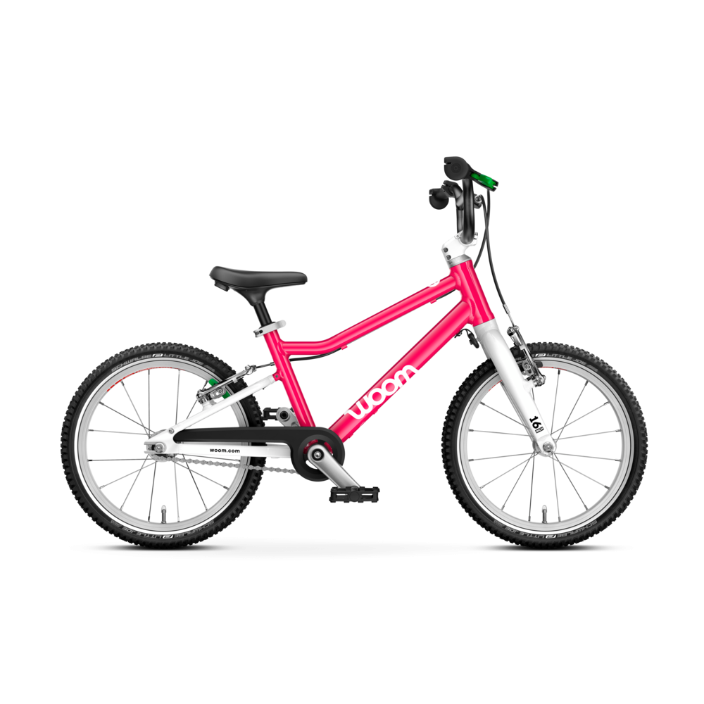 Woom GO 3 Kinderfahrrad 16" hot Pink H