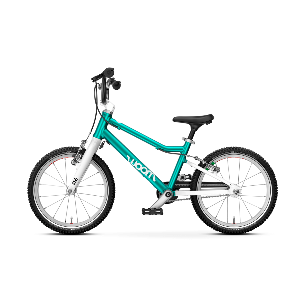 Woom GO 3 Kinderfahrrad 14" petrol met. H