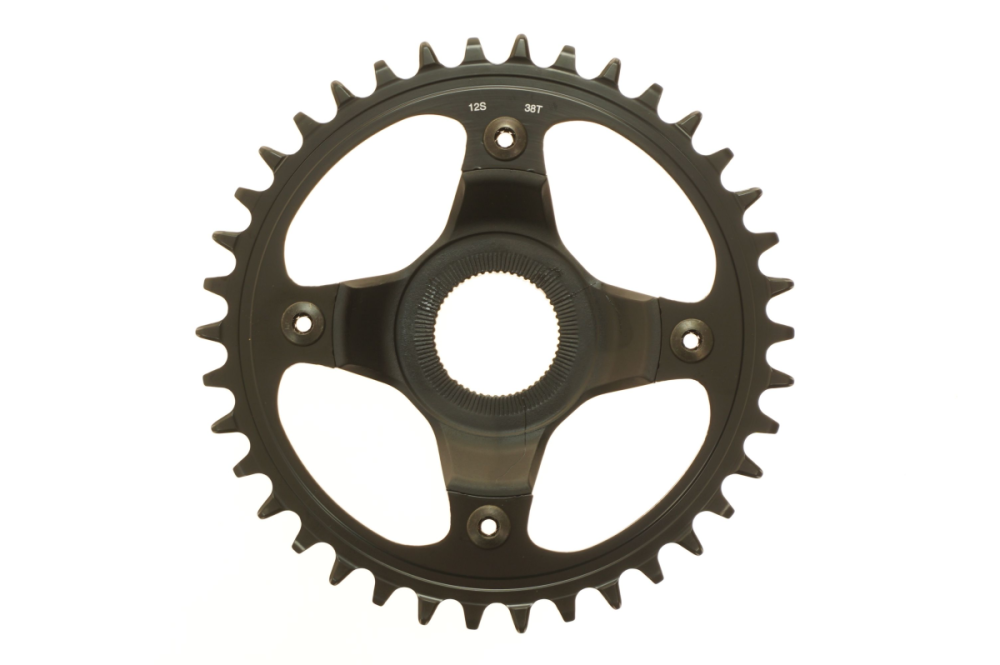 Shimano Kettenblatt STEPS 12Gang 38Z 53mm Lochkreis 104mm SM-CRE80-12B