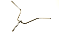 Cuppini Lenker Piaggio Ciao U-Form komplett 22,2 mm Chrom