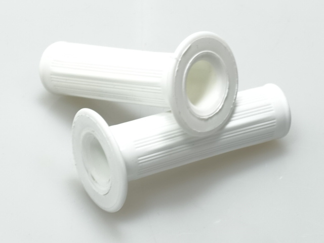 Griffe Mofa 22/24mm weiss