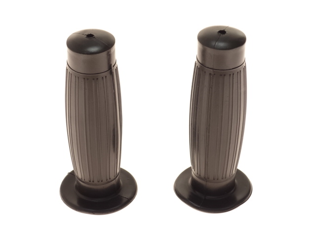Griffe Mofa 22/24mm retro schwarz
