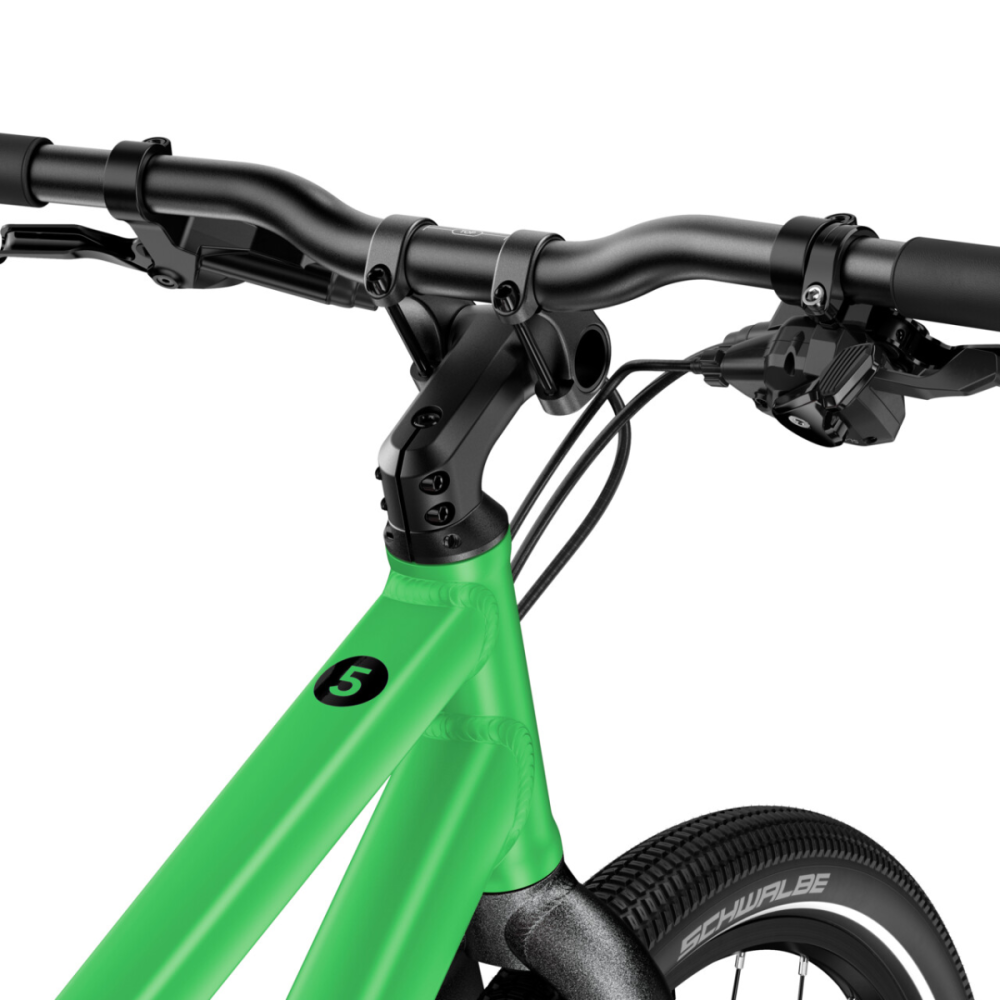 Woom Explore 5 Kinderfahrrad 24" jungle grün H