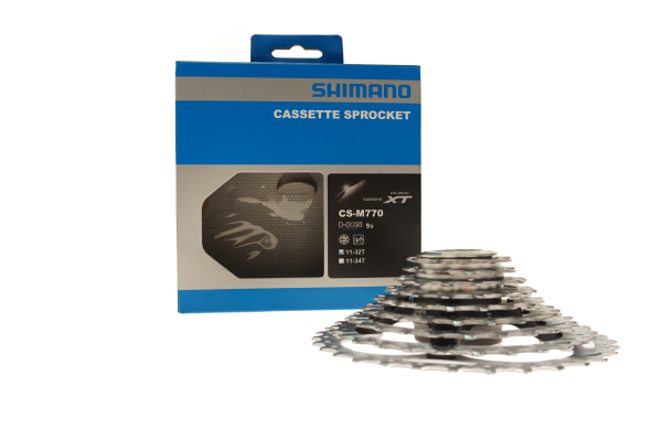 Shimano Kassette 9Gang 11-32Z XT Deore CS-M770